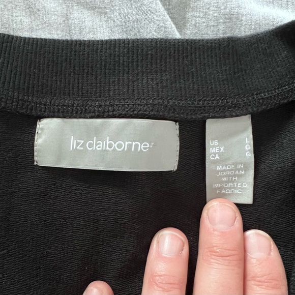 Liz Claiborne, women’s long sleeve shirt, Large - Picture 4 of 5